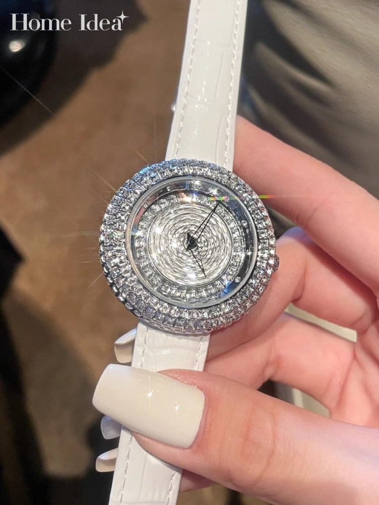 Home Office Design Ideas - Luxury Diamonds Women Quartz Watch Fashion