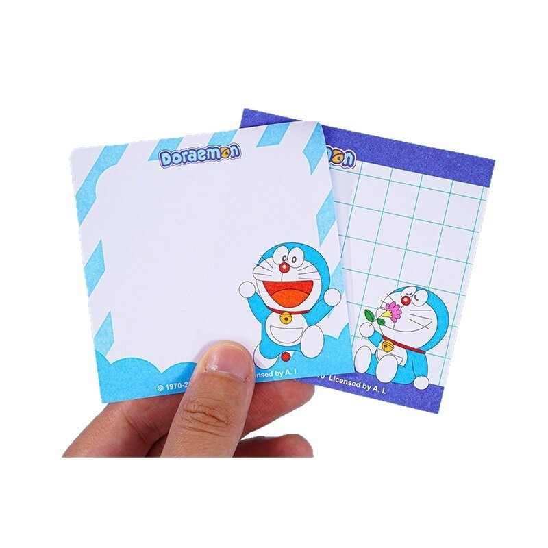 Home Office Student - 4pcs Doraemons Sticky Notes Anime School