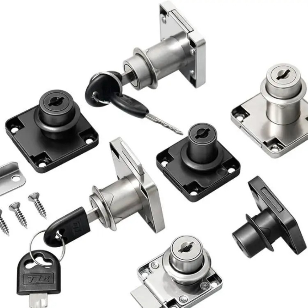 Home Office Desk With Drawers - Cabinet Drawer Lock Zinc Alloy Cold-rolled