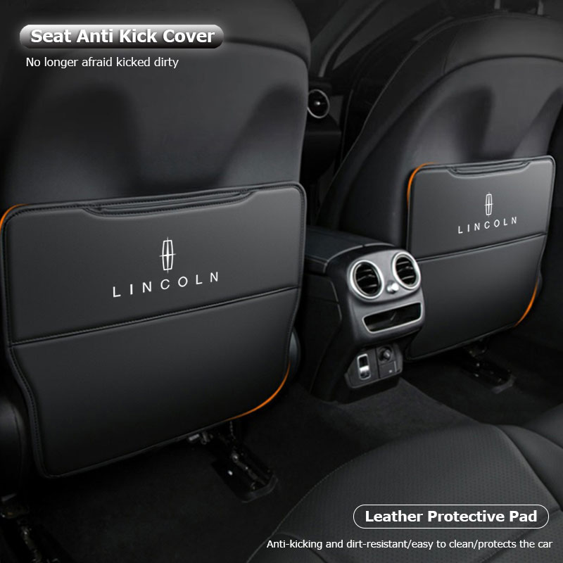 Mesh Back Cushion - Car Seat Back Anti Kick Cover
