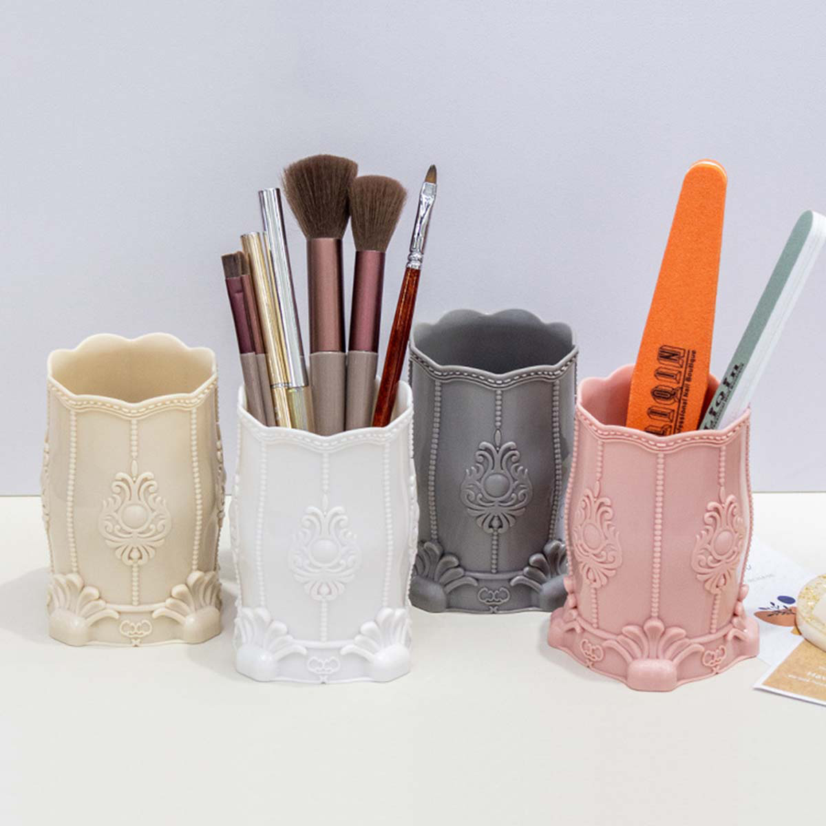 Home Office Student - Creative Makeup Brush/Pen Holder Fashion Desktop