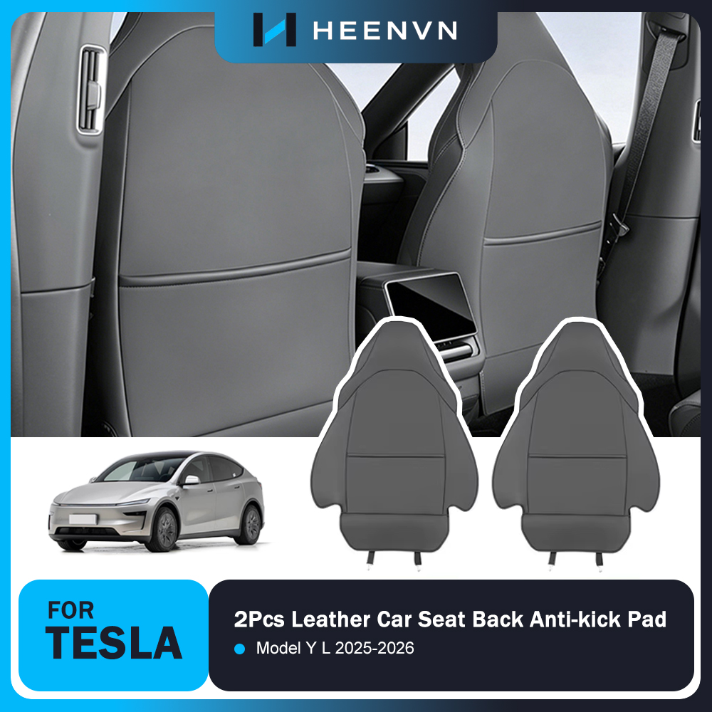 Mesh Back Cushion - Heenvn 2Pcs Leather Car Seat Back