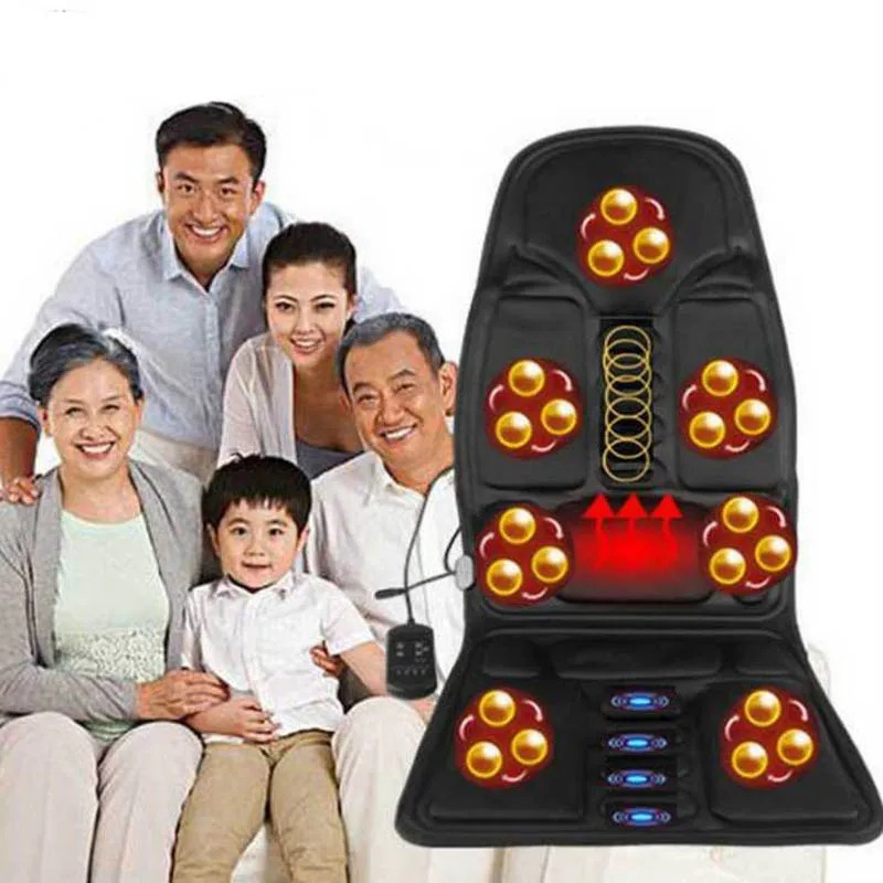 Mesh Back Cushion - Car Home Office Full-Body Massage Cushion