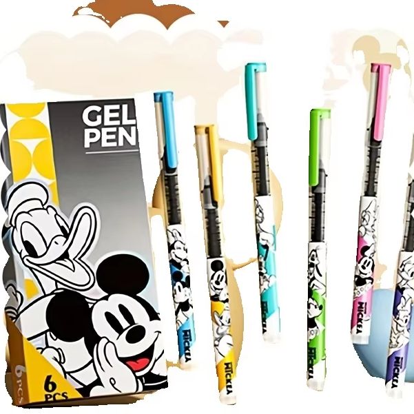 Home Office Student - 6pcs Disney Mickey, Minnie And Friends