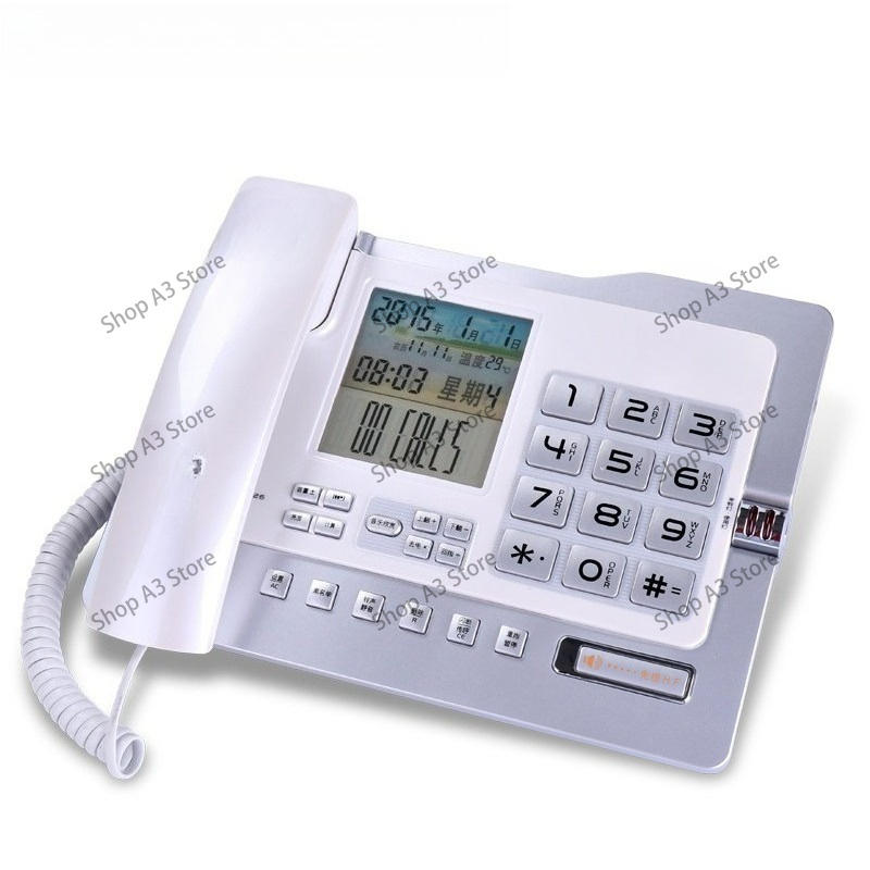 Home Office Phone Number - G026 Business Office Home Phone Black
