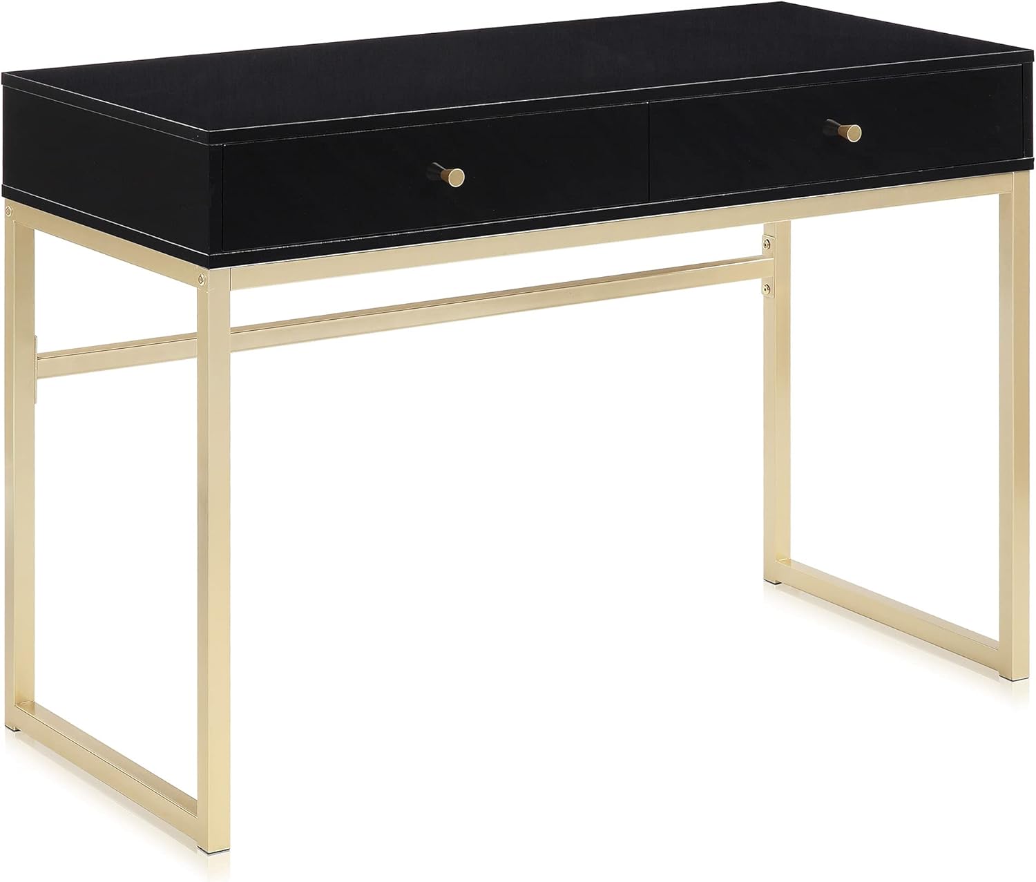 Home Office Desk With Drawers - 42 Inch Makeup Vanity or Home