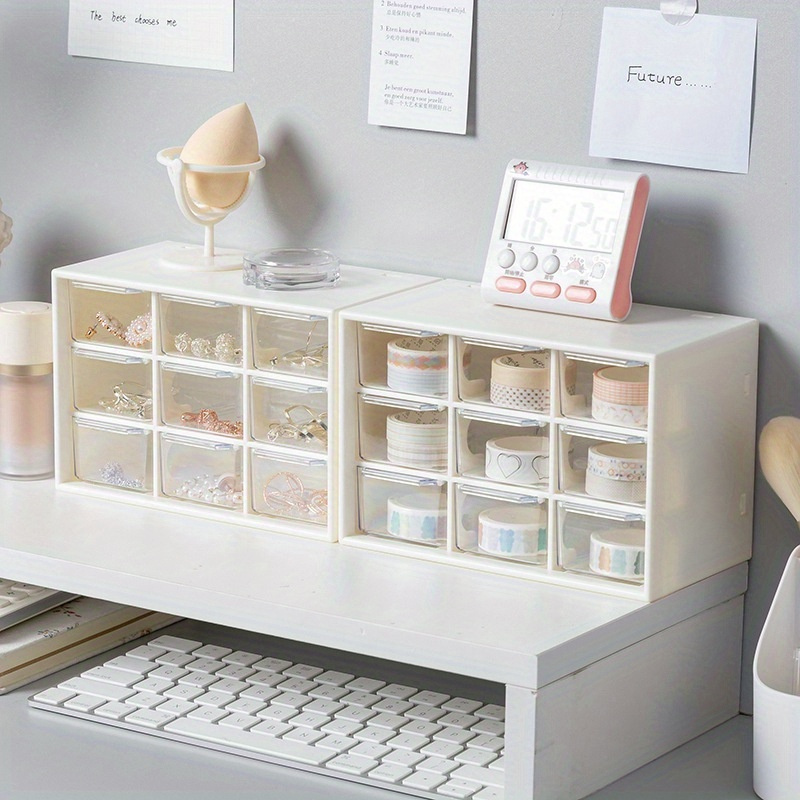 Home Office Desk With Drawers - organizing box creative 9 compartment storage