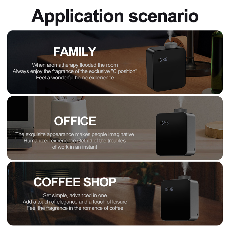 Luxury Scents Machine Aluminiu - Home Office Marketing recension och pris