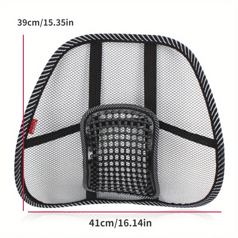 1 breathable ice silk car lumb - Mesh Back Cushion recension och pris