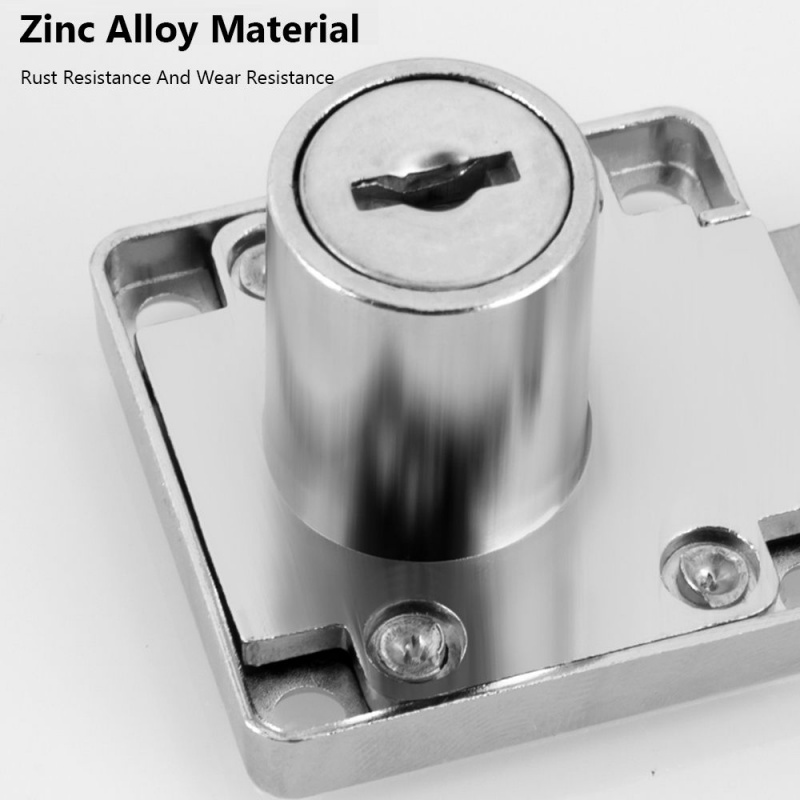 Sleek Zinc Alloy Security Lock - Home Office Desk With Drawers recension och pris