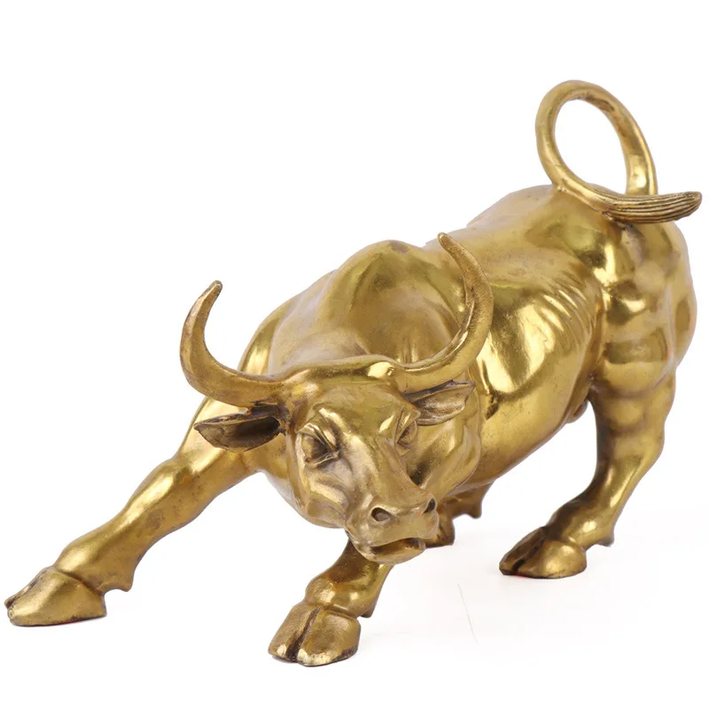 Gold Brass Charging Stock Mark - Home Office Marketing recension och pris