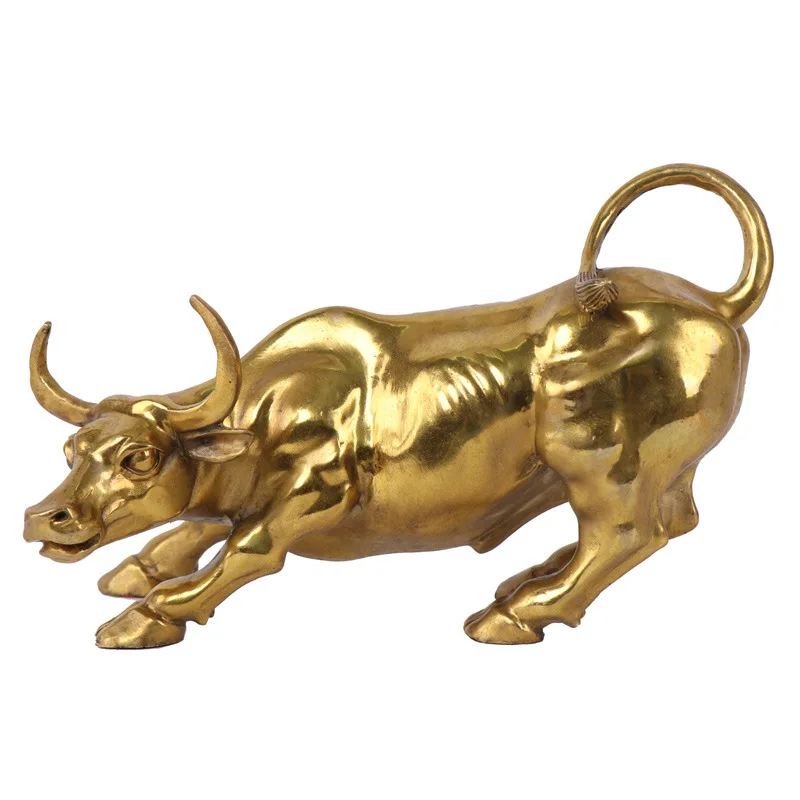 Gold Brass Charging Stock Mark - Home Office Marketing recension och pris