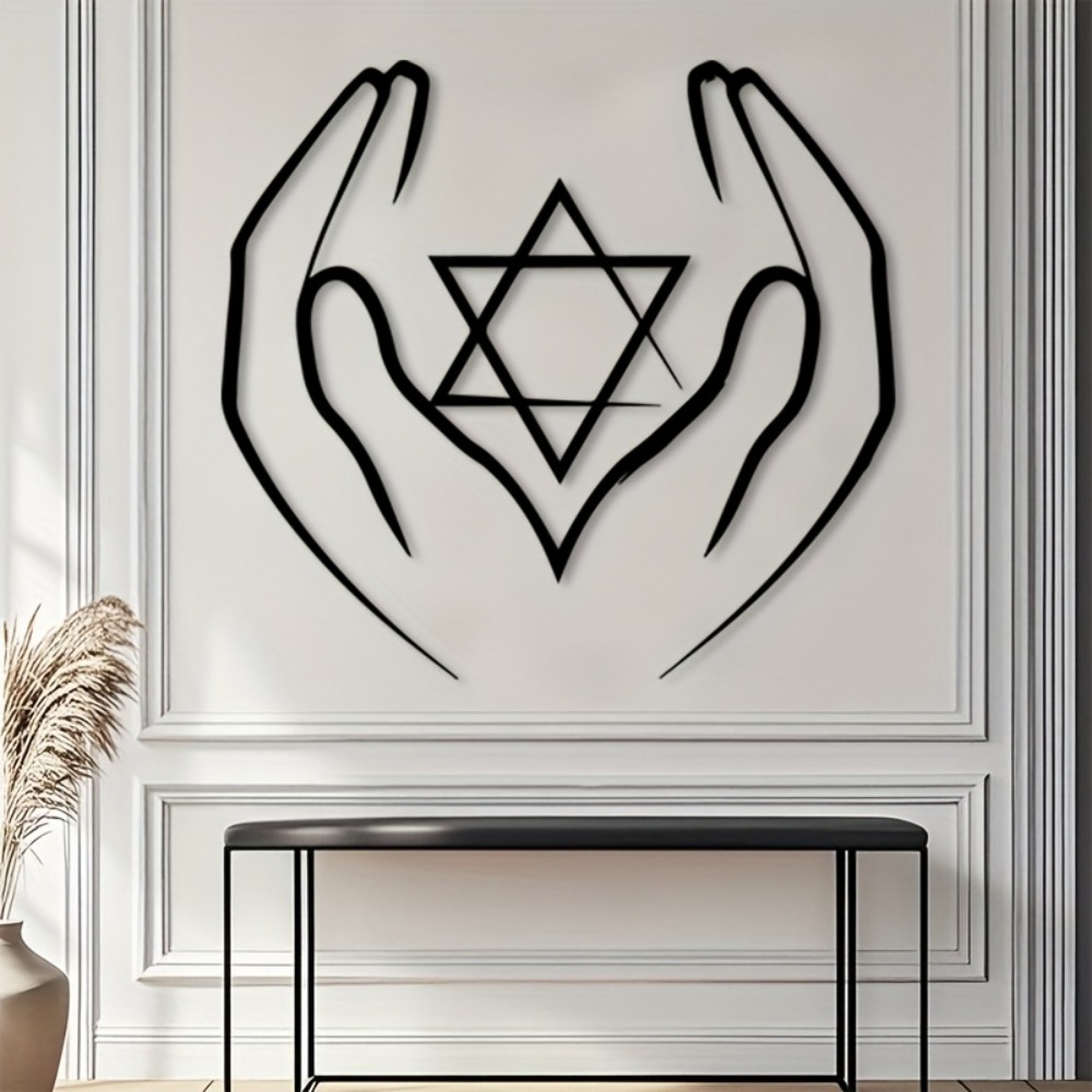 CIFBUY Metal Wall Art Abstract - Home Office For recension och pris