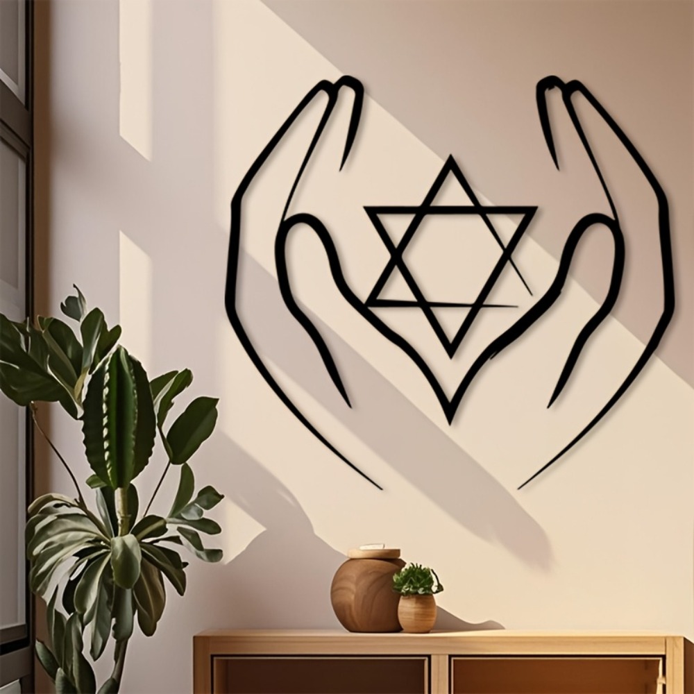 CIFBUY Metal Wall Art Abstract - Home Office For recension och pris