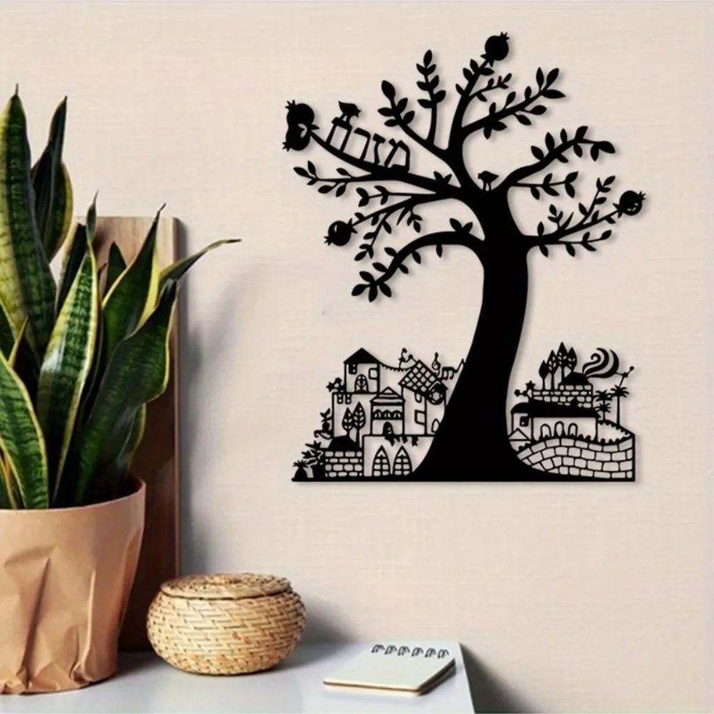 CIFBUY Metal Wall Art Pomegran - Home Office For recension och pris