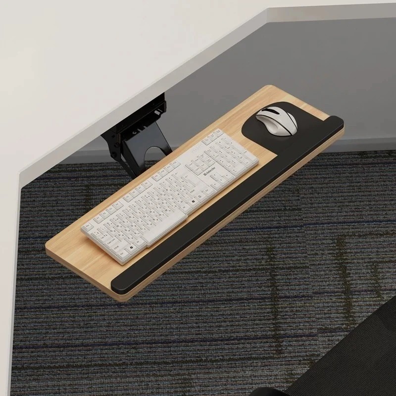 Keyboard Tray Under Desk Slidi - Home Office Desk With Drawers recension och pris