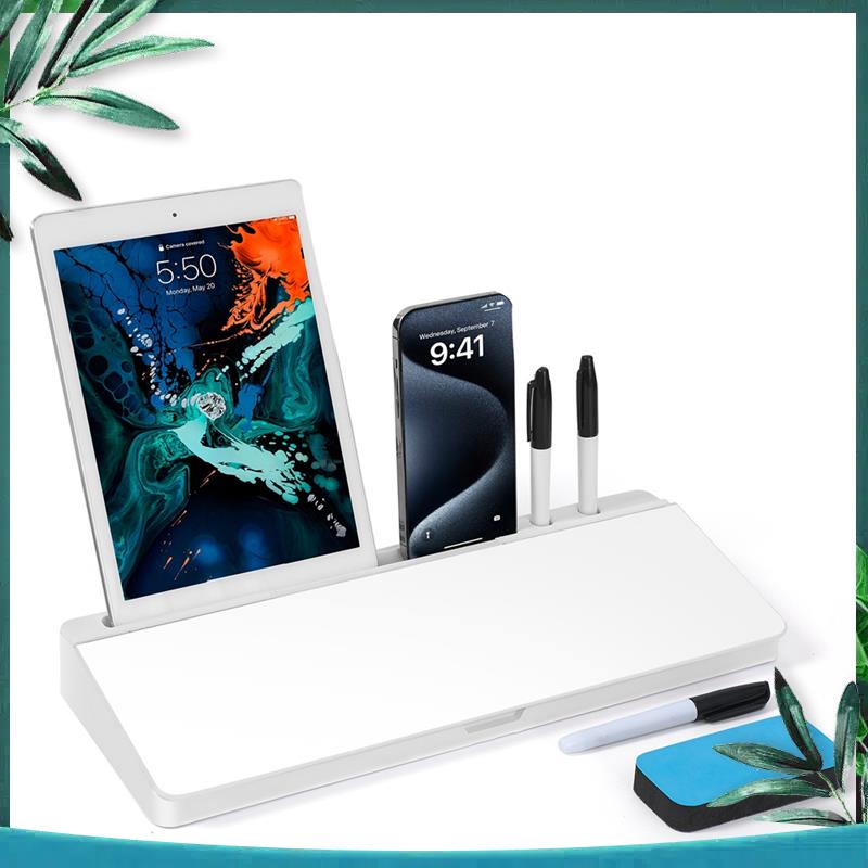 (NEW) Whiteboard Weekly White  - Home Office Desk With Drawers recension och pris