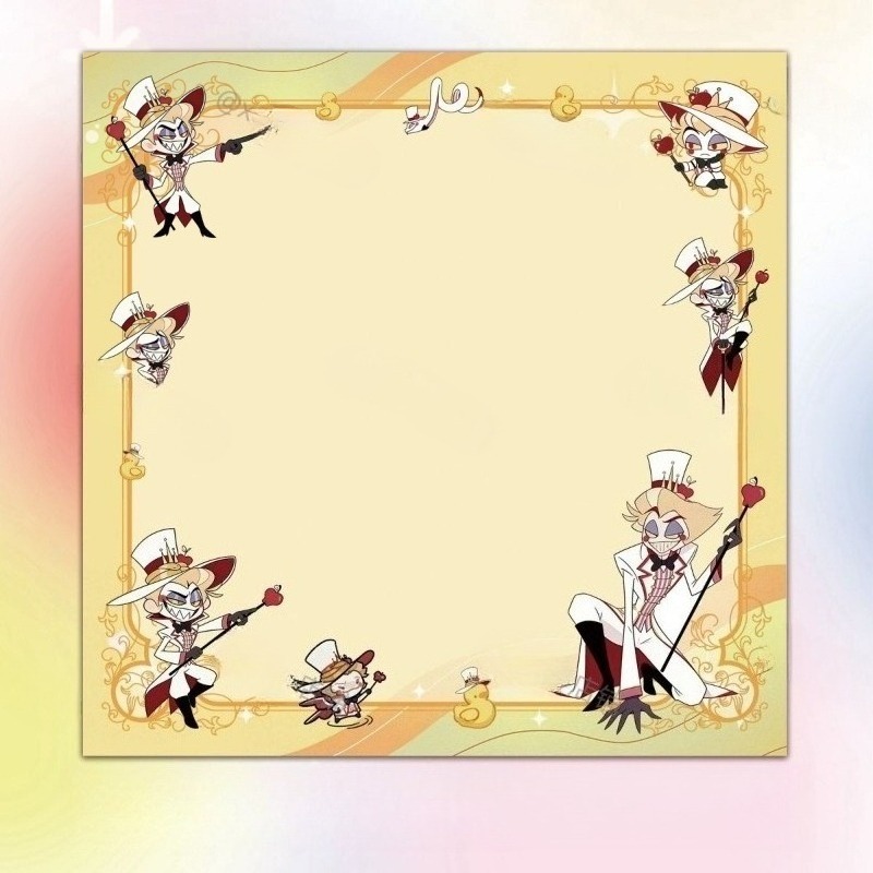 4Pcs Hazbin Hotel Zestial & Al - Home Office Student recension och pris