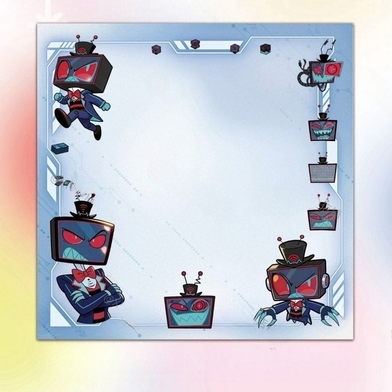 4Pcs Hazbin Hotel Zestial & Al - Home Office Student recension och pris