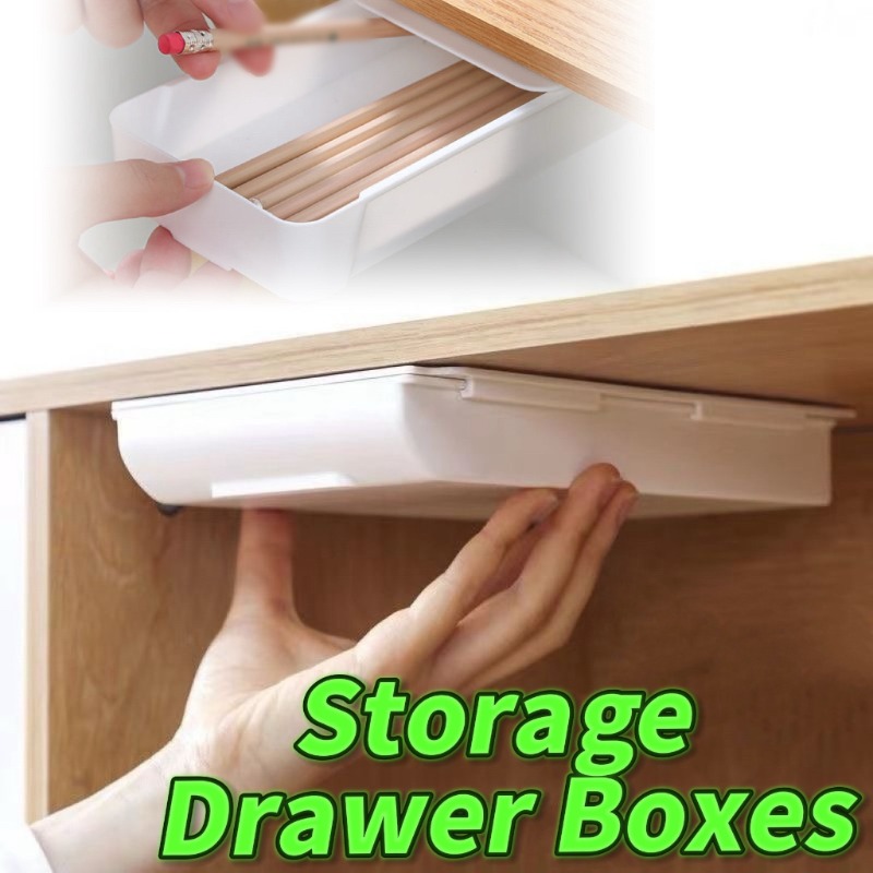 Self Adhesive Storage Drawer B - Home Office Desk With Drawers recension och pris