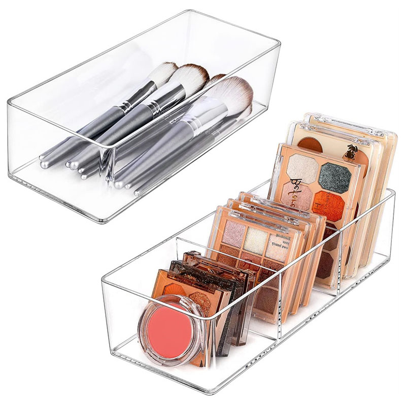 Acrylic Cosmetics Storage Box  - Home Office Desk With Drawers recension och pris