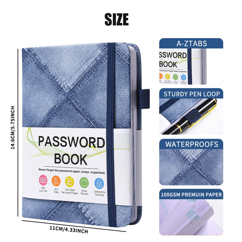 Minimalist B6 Denim Password K - Home Office Phone Number recension och pris