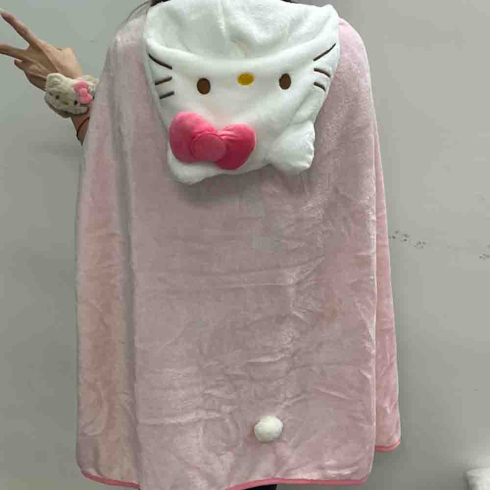 Cute Hellokitty Cloak Shawl Ai - Home Office Student recension och pris
